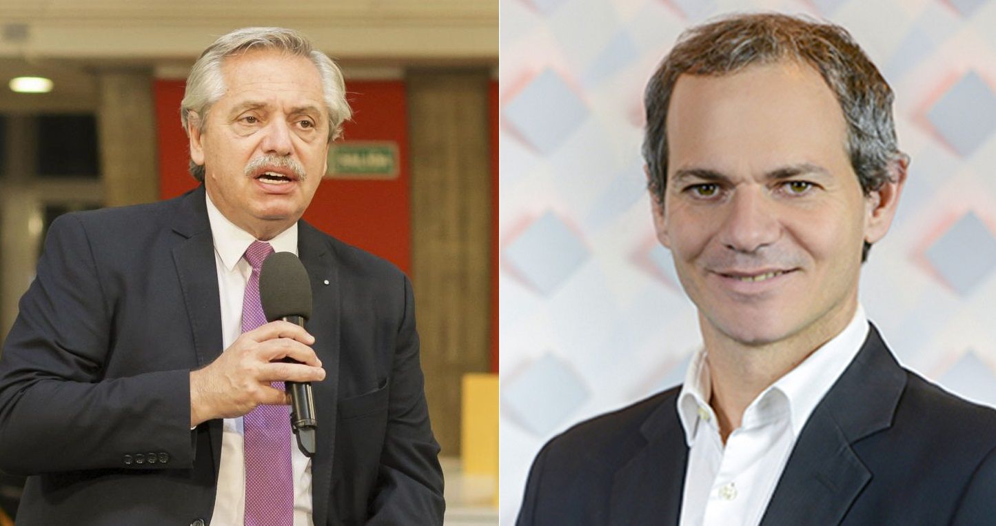 Ex funcionario de Cambiemos Lucas Llach felicitó "por su discurso liberal" a Alberto Fernández y éste lo retuiteó