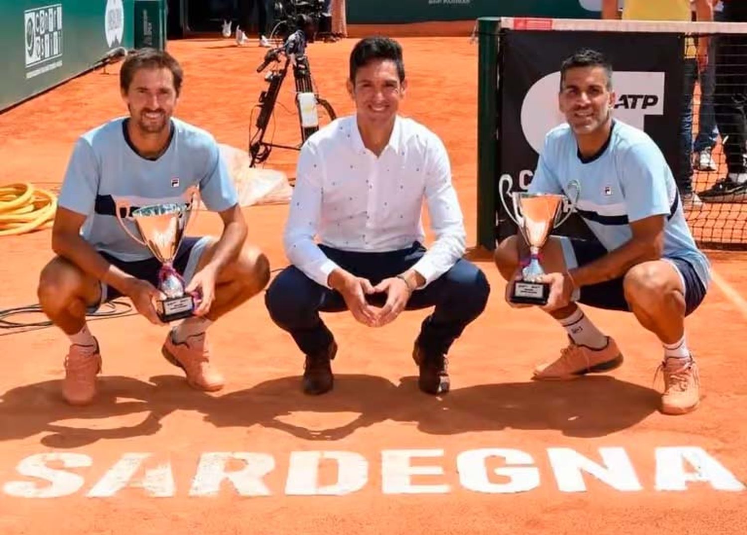 Molteni y González fueron finalistas en Cagliari.