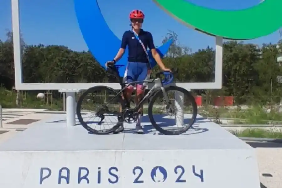 Diploma para Mariela Delgado en los Juegos Paralímpicos