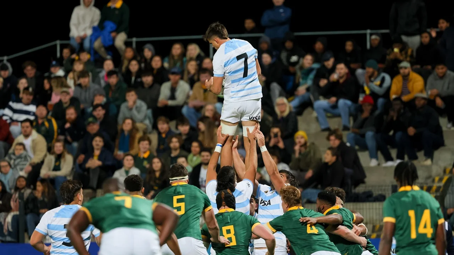 El equipo argentino superó por 31 a 12 a los Junior Boks.