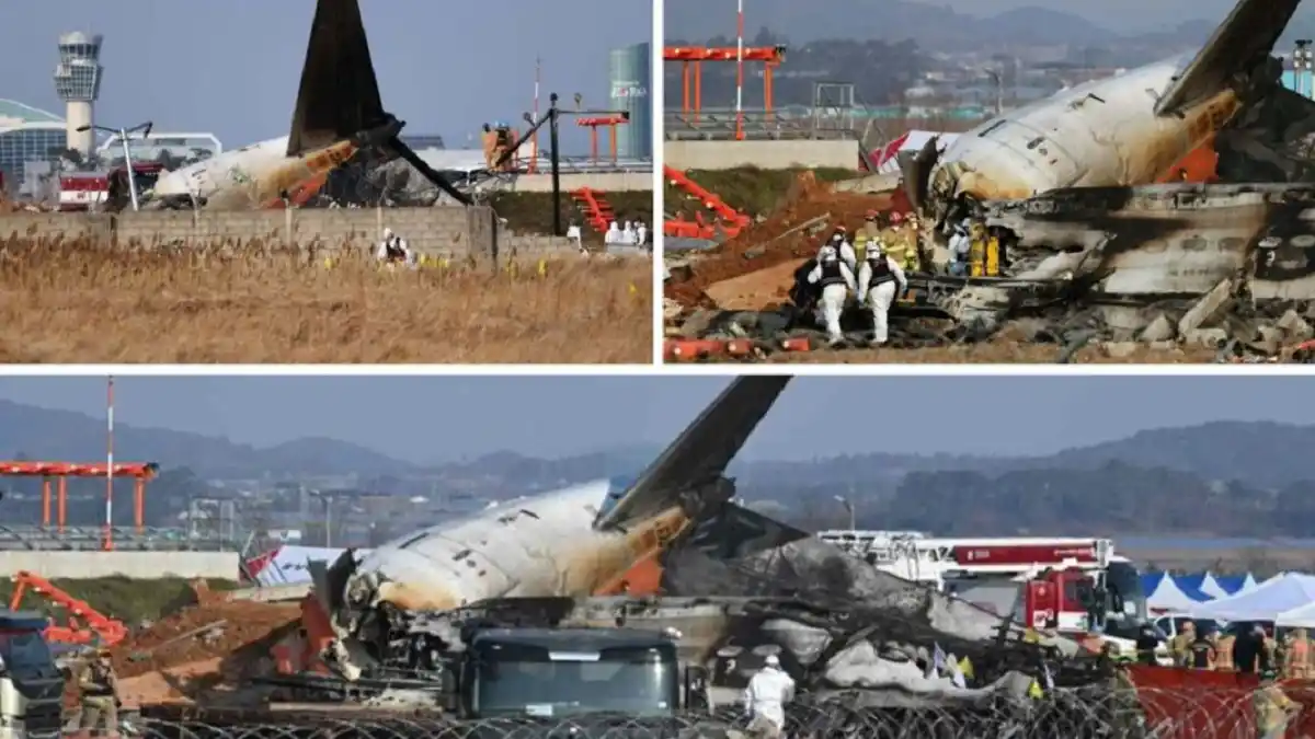 TRÁGICO saldo de muertos en accidente aéreo en Corea del Sur: son 179 víctimas fatales