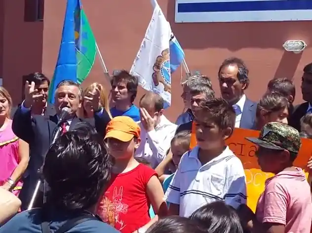 Gelené: "Vamos a acompañar a Scioli en lograr una gran Argentina"