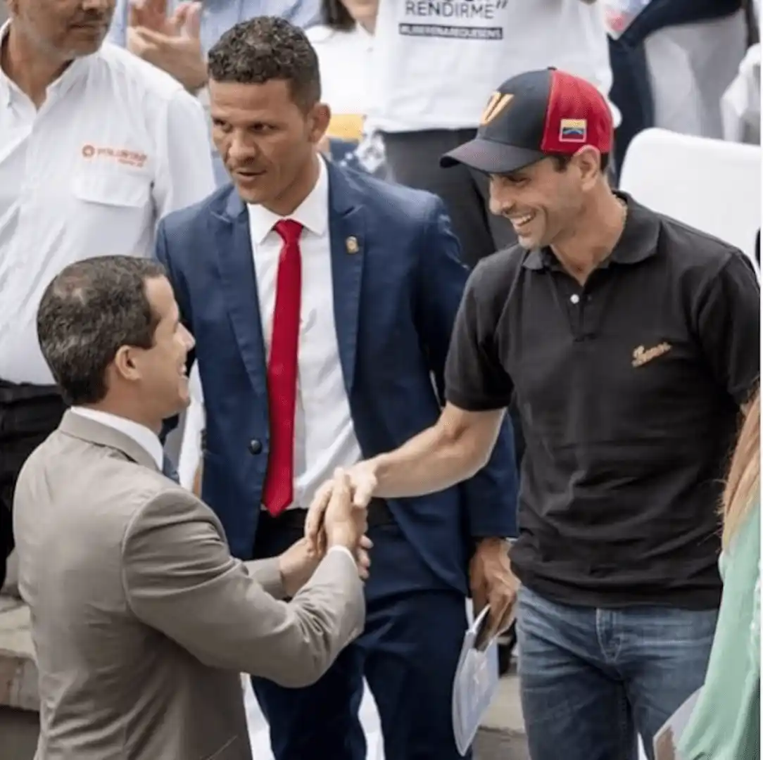 Capriles y Guaidó apoyan una negociación que permita recuperar la democracia de Venezuela