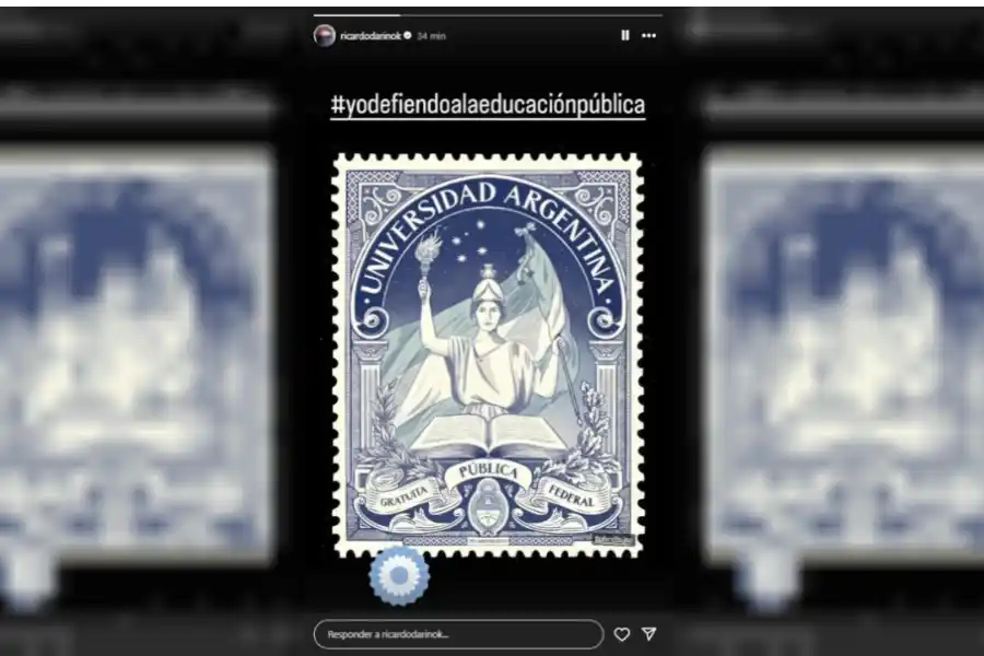 El posteo de Ricardo Darín