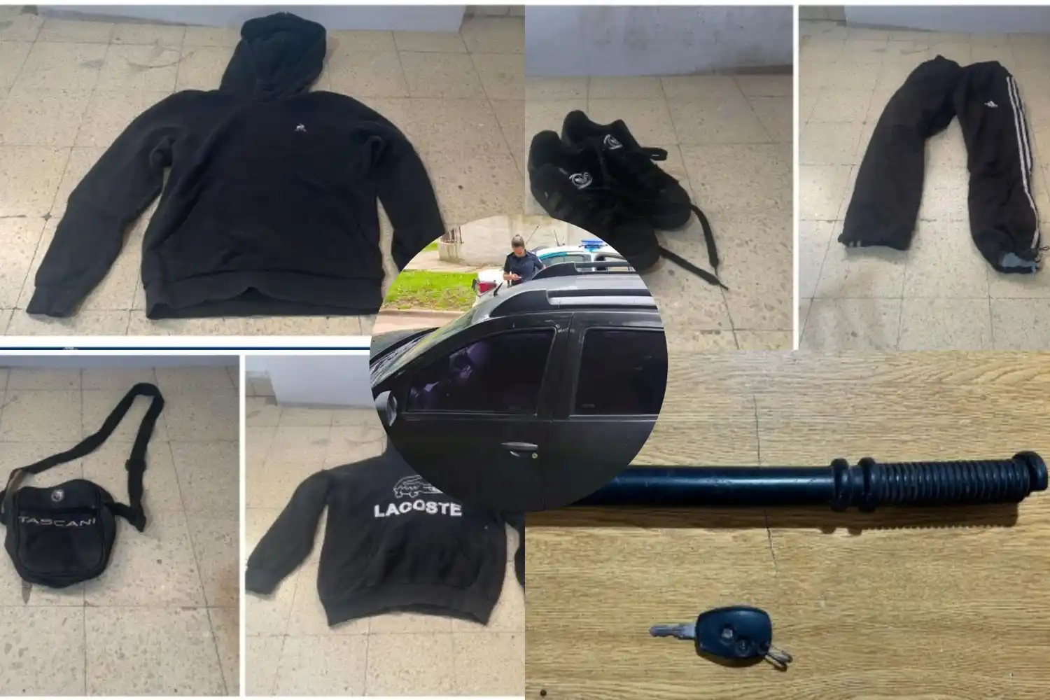 La policía allanó dos domicilios por el caso.