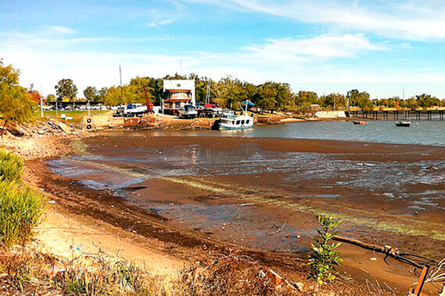 Río Uruguay: bajante extraordinaria 