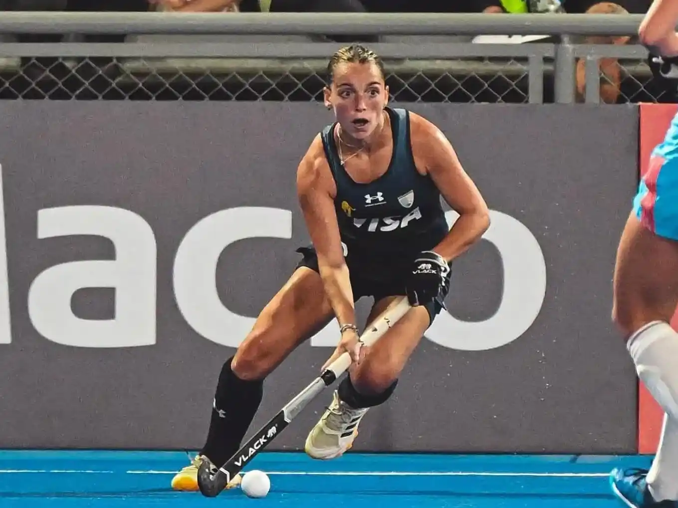 Brisa Bruggesser anotó su segundo gol en la gira por China.