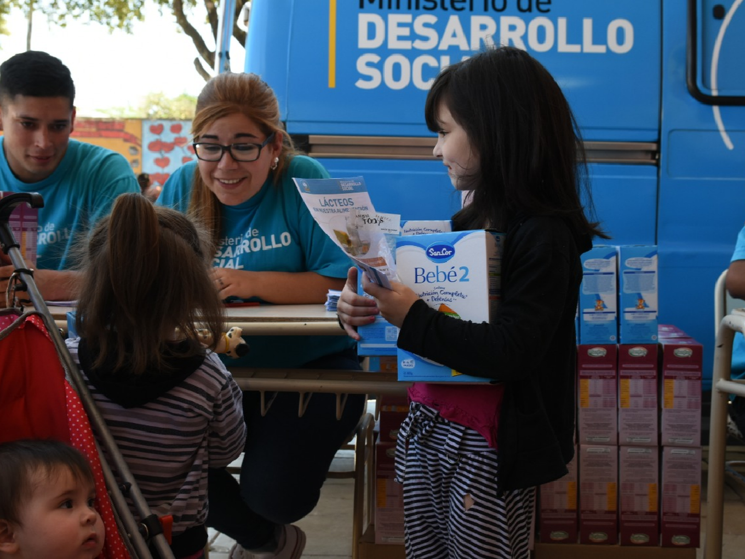 Creció un 30 % la cantidad  de familias que solicitan leche al municipio      