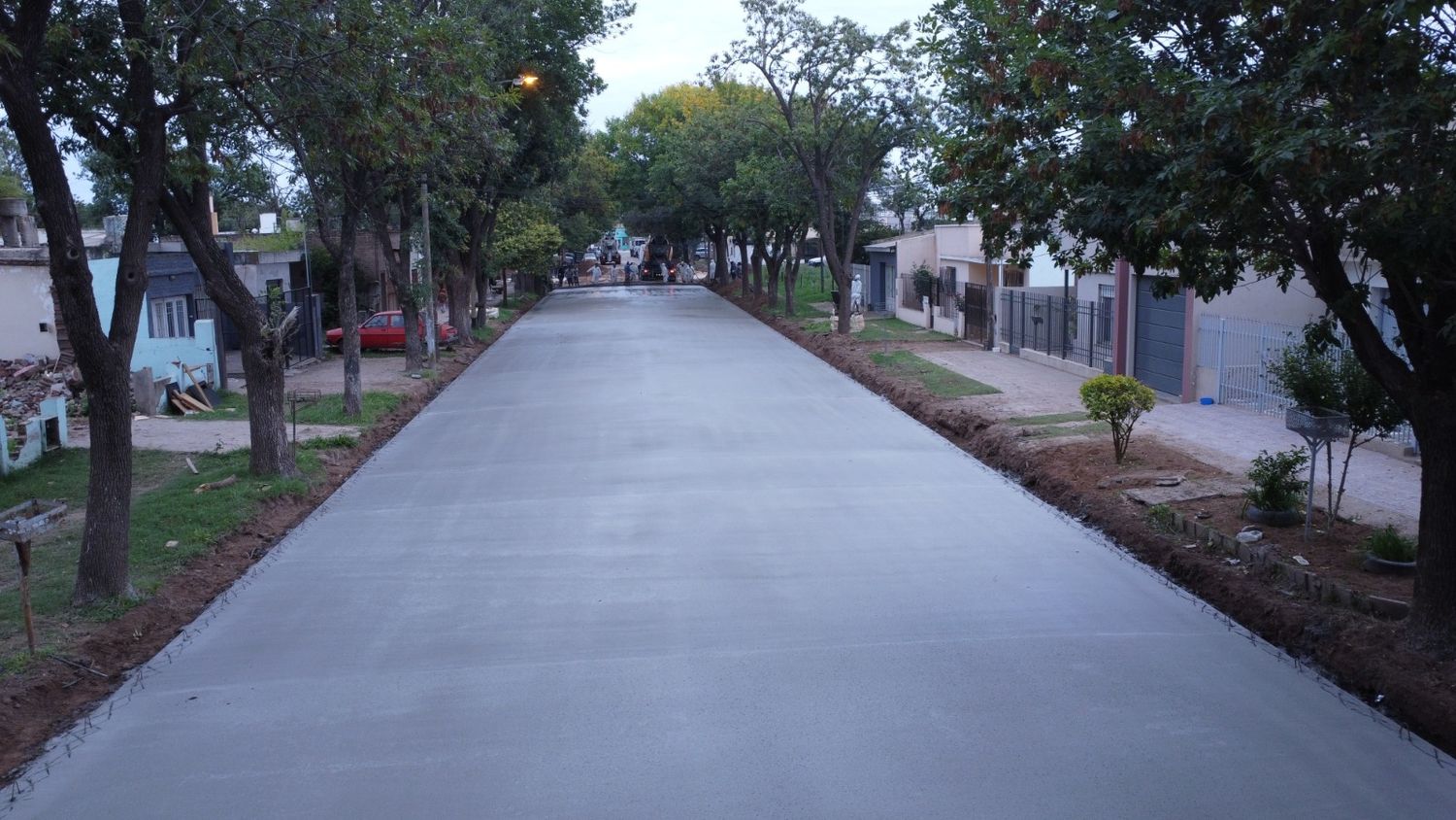 Nuevo paisaje en Matheu entre Derqui y Urquiza.