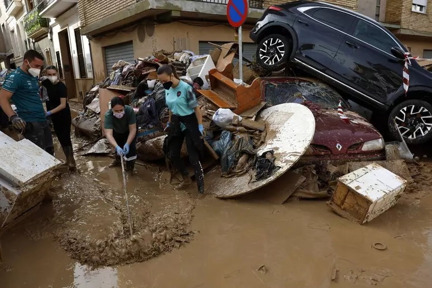 Las zonas afectadas siguen sufriendo el impacto de los temporales.