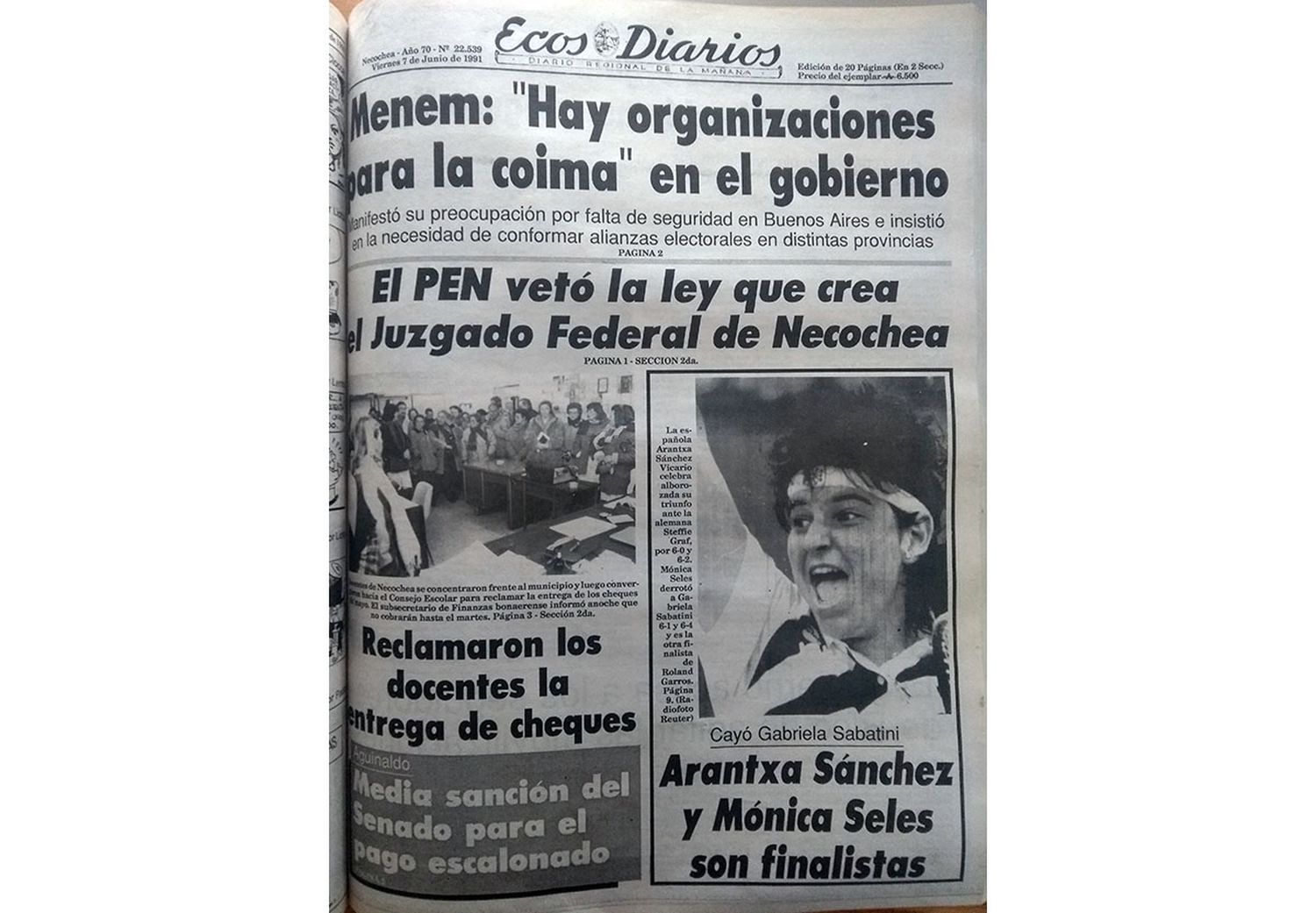 Viernes 7 de junio de 1991