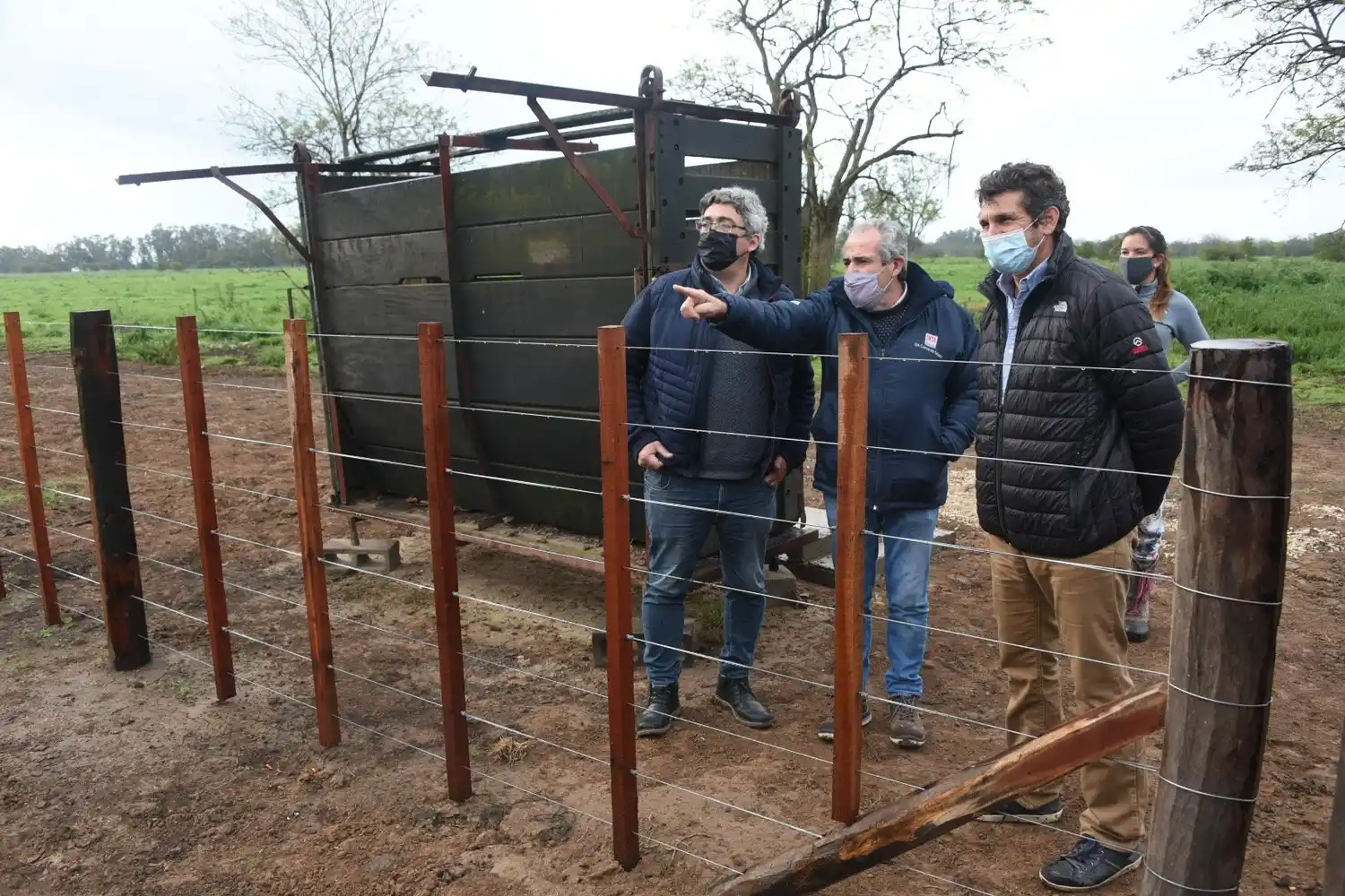 También estuvo en la Rural: El ministro de Desarrollo Agrario se reunión con el intendente y recorrió la Chacra Experimental Manantiales y el INTECh