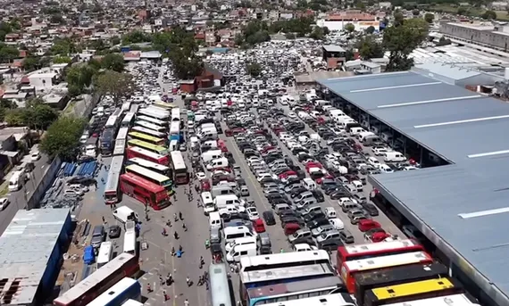 Luego de varias semanas, reabrió La Salada con nuevos requisitos