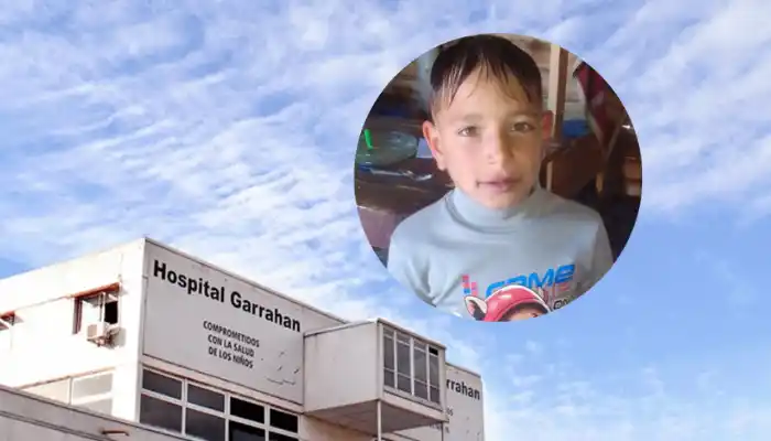 El niño continúa su recuperación en el Hospital pediátrico.