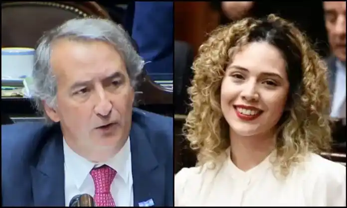Los diputados de La Libertad Avanza, Nicolás Mayoraz y Lourdes Arrieta.