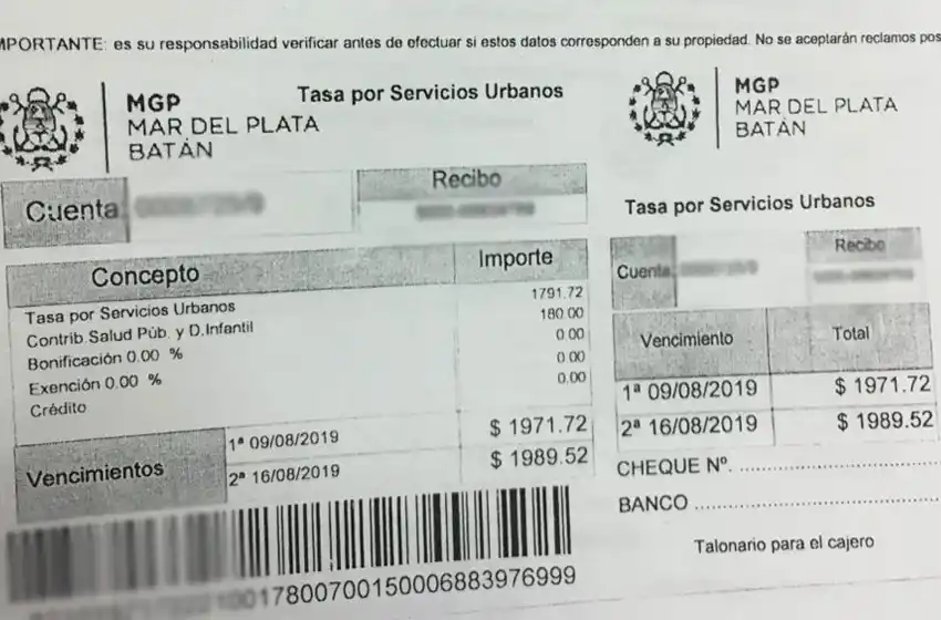 Buscan rediseñar la tasa de Servicios Urbanos "para un cálculo más justo"