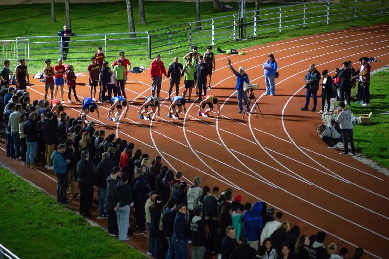 Imponente pista de atletismo en Tigre