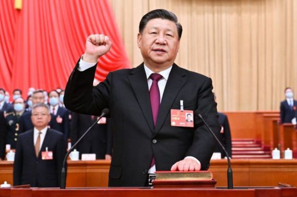 Reeligieron a Xi Jinping por tercera vez como presidente de China