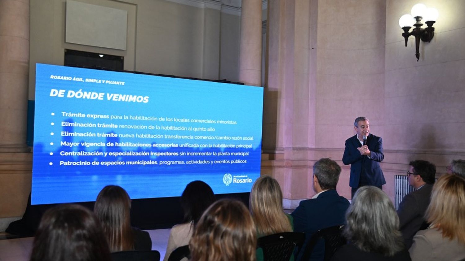 La Municipalidad anunció la creación de herramientas digitales para agilizar trámites y facilitar inversiones.