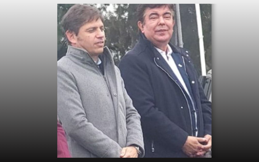 Kicillof con Espinoza esta semana.