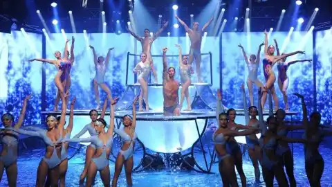 Con una espectacular apertura y con José Meolans como invitado, arrancó el Aquadance en ShowMatch