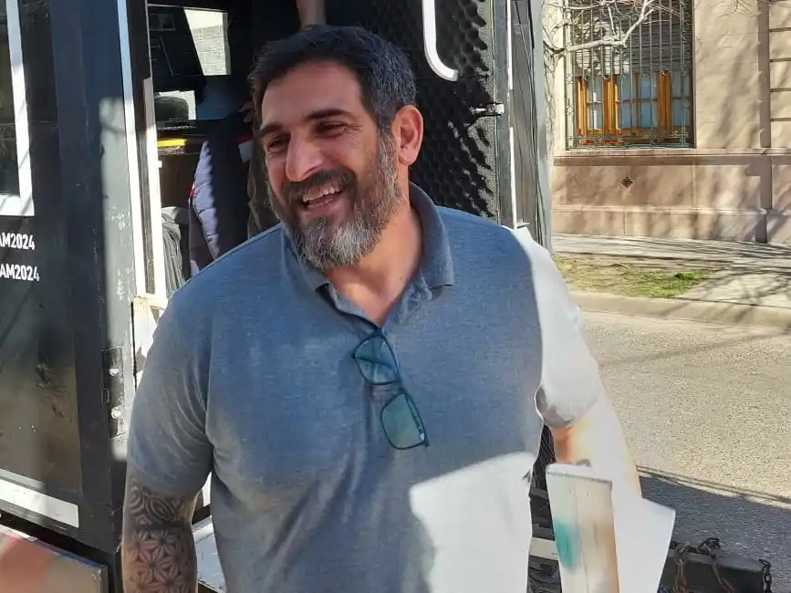 Martín Baraybar en la transmisión especial