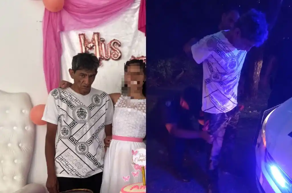 A pesar de la perimetral, fue al cumpleaños de 15 de su hija y apuñaló a su ex