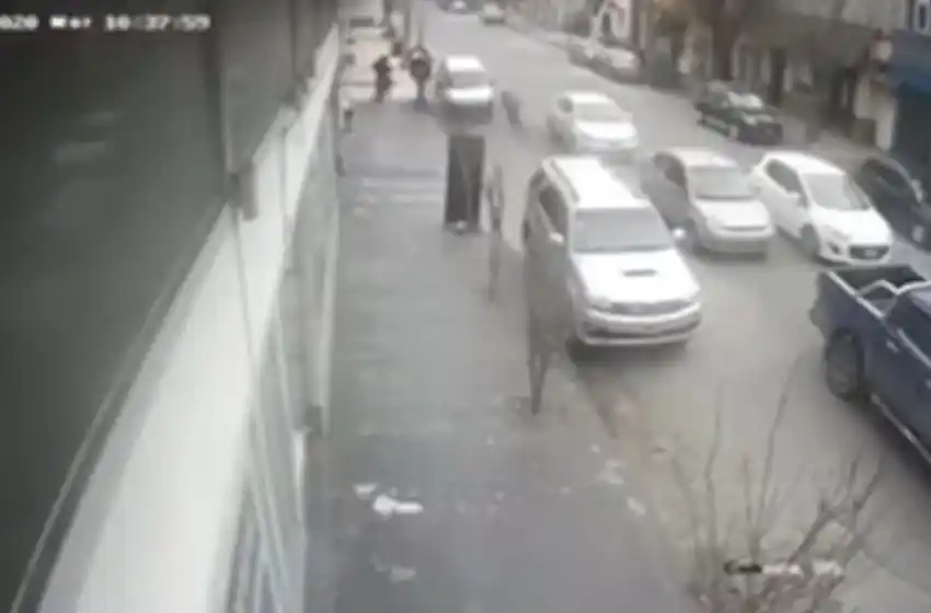 Rompieron el vidrio de un auto para robarle la cartera a una mujer