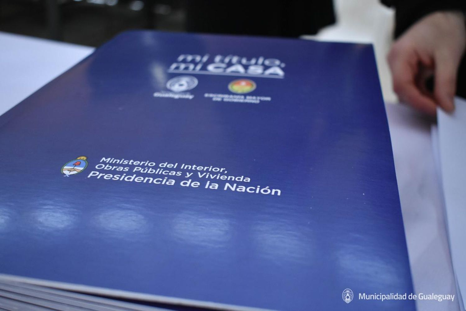 Programa de Regularización Dominial: firma de escrituras