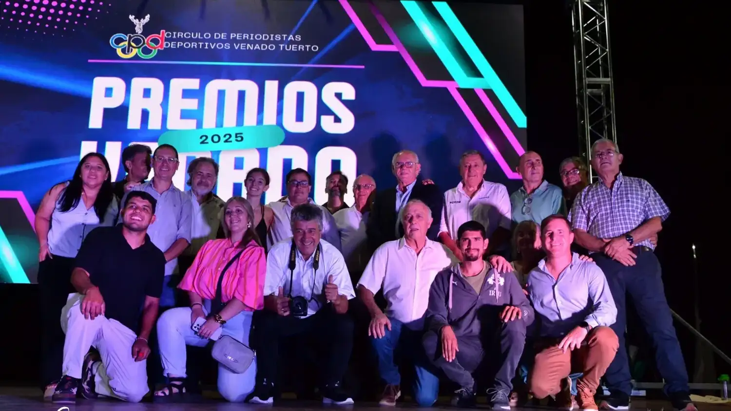 Integrantes del Círculo en la última entrega de Premios Venado