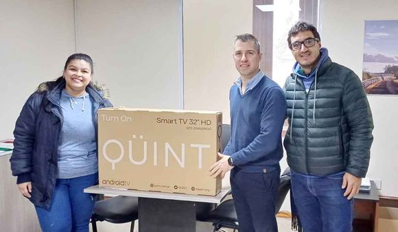Se entregaron los premios a los buenos contribuyentes ganadores