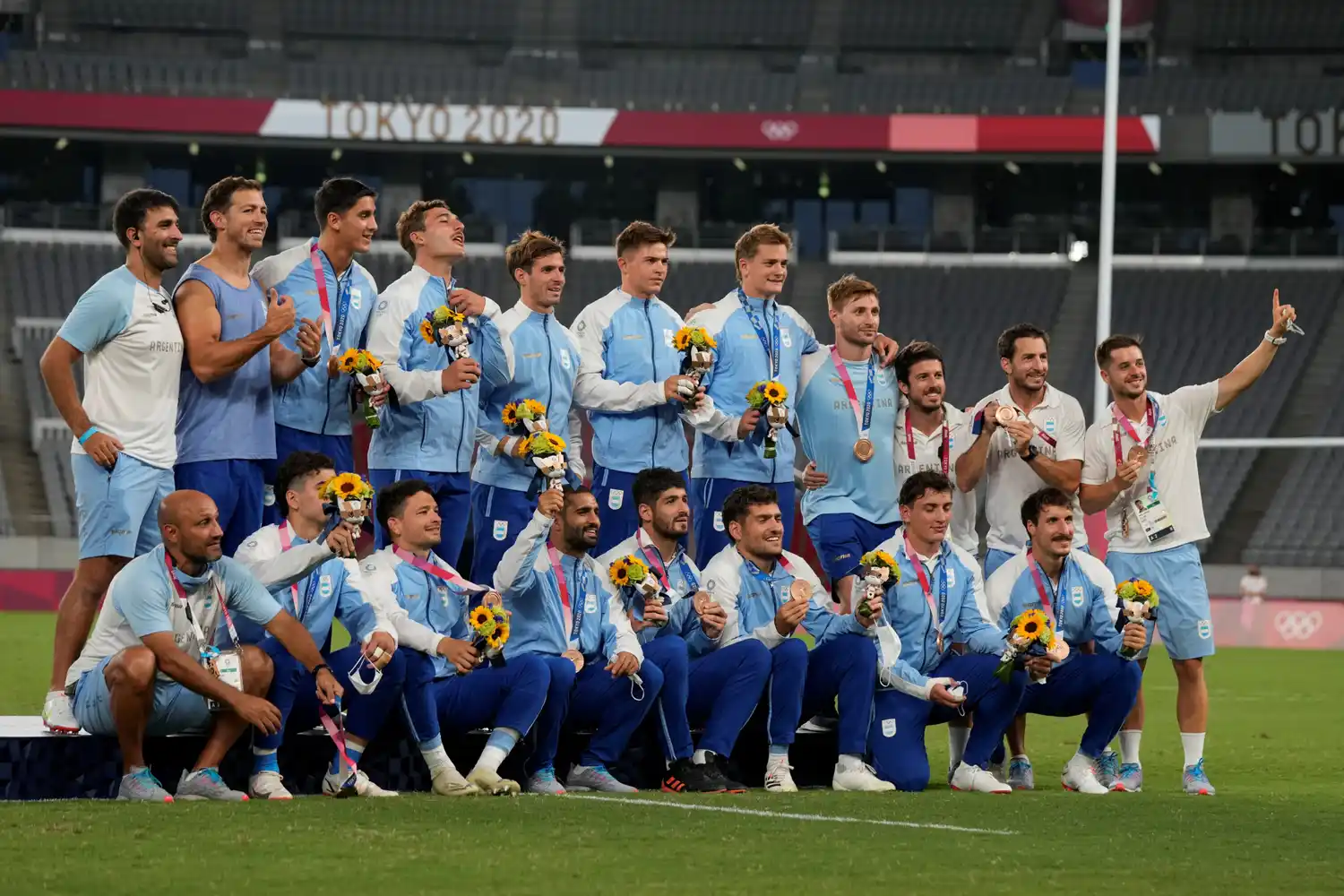 El rugby aportó una medalla de bronce.