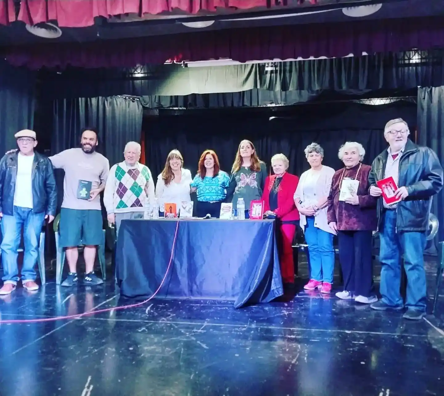 Los autores de la Filial Necochea de la SEP, presentes en la Feria del Libro