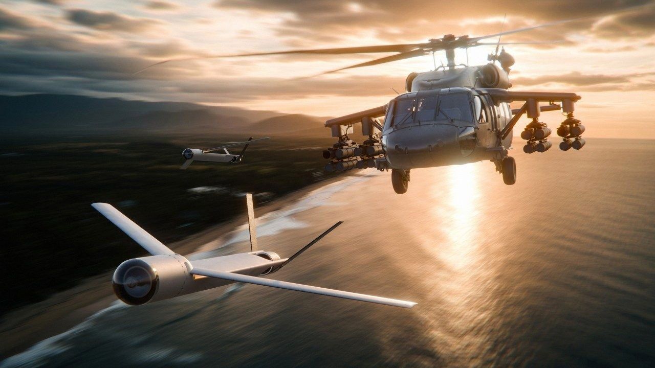 Sistemas autónomos lanzables desde la propia aeronave ampliarán el alcance en vigilancia, guerra electrónica y ataque de los UH-60 Black Hawk del Ejército norteamericano.