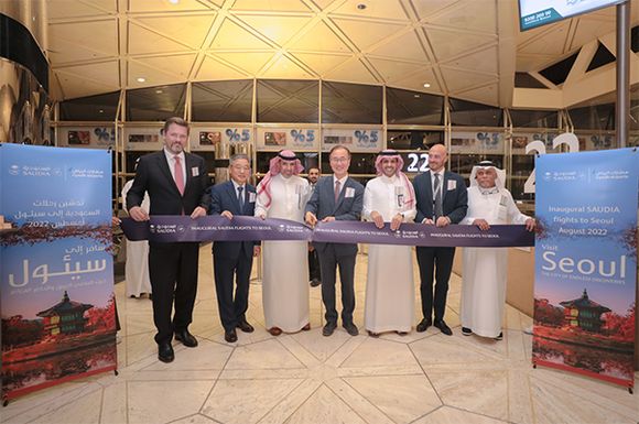 Saudia inauguro sus vuelos entre Riyadh y Seúl