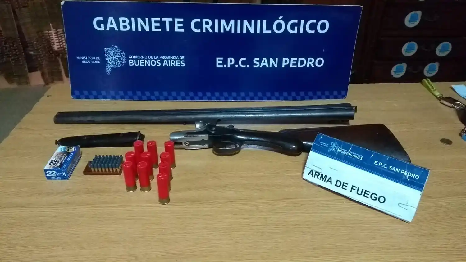 Secuestraron una escopeta en la casa de un hombre denunciado por amenazas