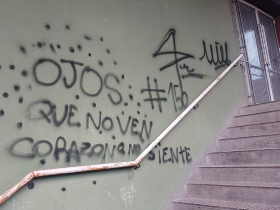 La Primaria 14 sufrió pintadas y desde la cooperadora aseguraron que “es un lugar de nadie”