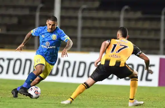 En un entretenido encuentro, Central igualó ante Deportivo Táchira y quedó bien parado para la revancha