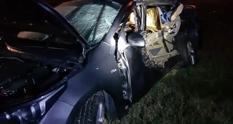 Chofer de Urtubey murió en accidente en ruta 9 a la altura de Gobernador Castro