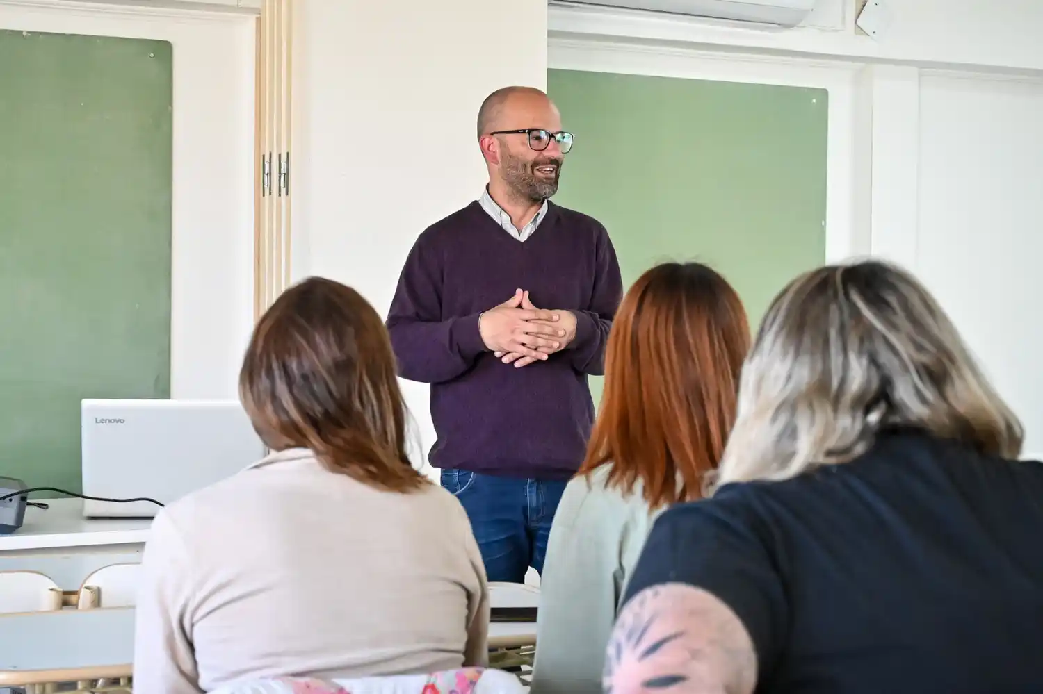 Lucio Alfonsín: “El futuro de nuestra ciudad se construye con más educación, más trabajo y más participación”