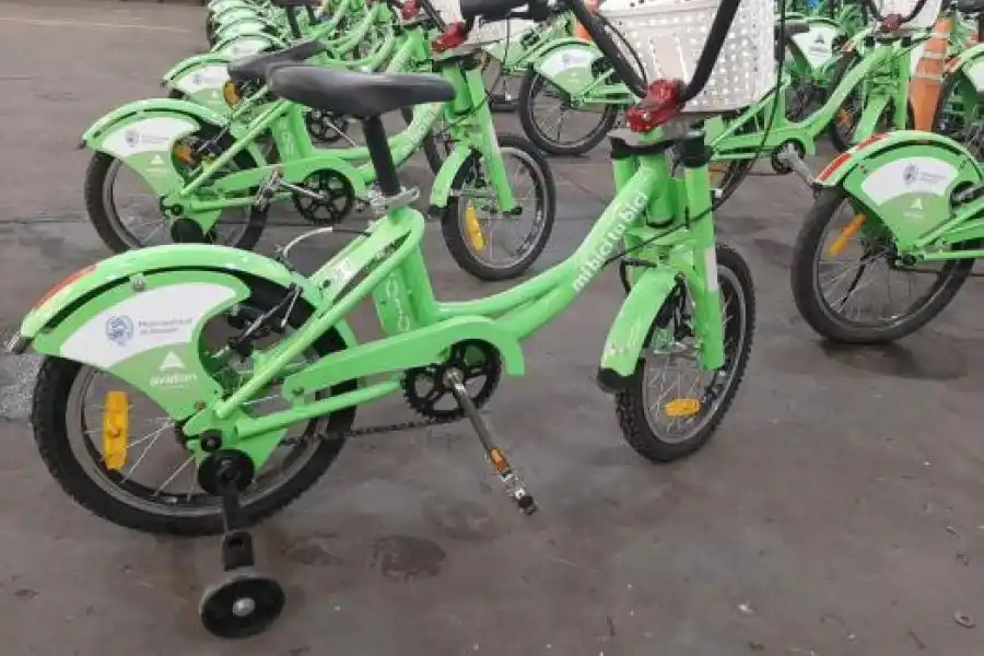 Rosario incorpora bicicletas para niños en el sistema Mi Bici, Tu Bici