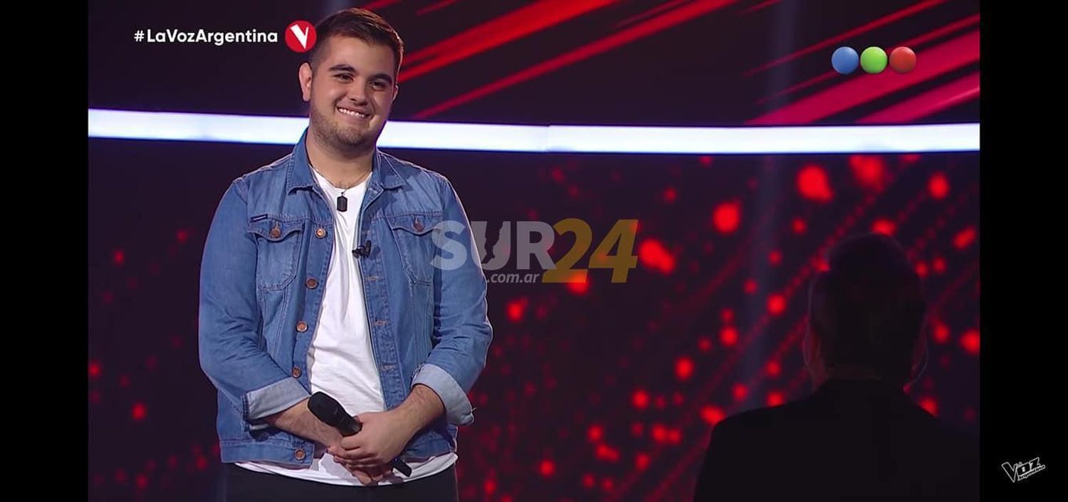 Desde San Gregorio: Tomás Barrientos sorprendió a todos en “La Voz Argentina”