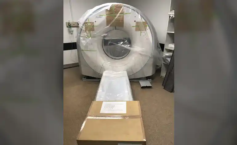 Zárate: El Hospital provincial "Virgen del Carmen" ya tiene su nuevo tomógrafo