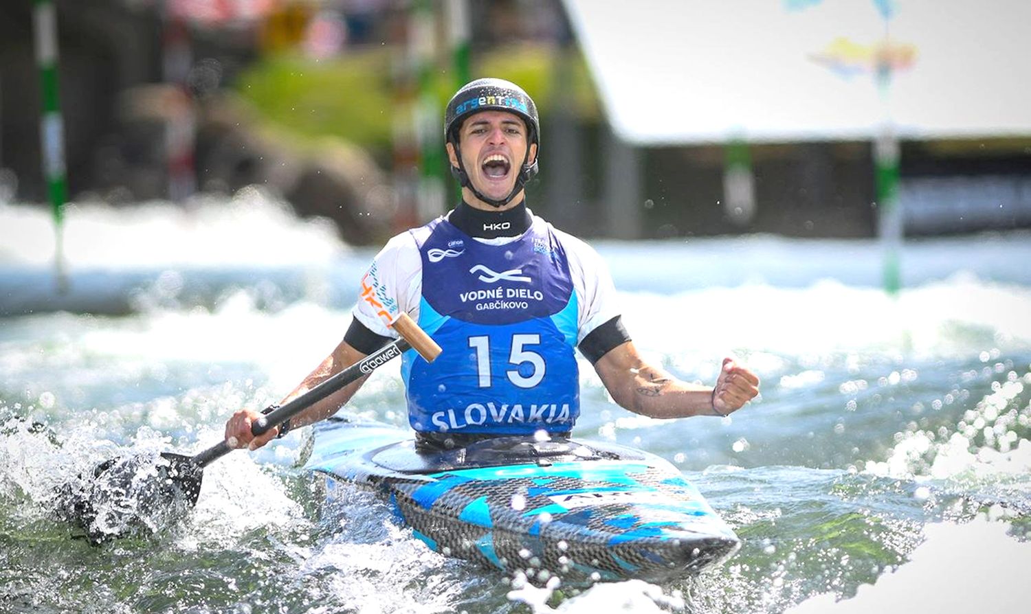 |Festejo. Del necochense, tras consagrarse en aguas europeas