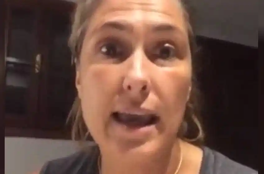 «Me avergüenzan ustedes mujeres del ‘colectivo'»: el video de la vecina que increpó a feministas en la marcha por Agustina