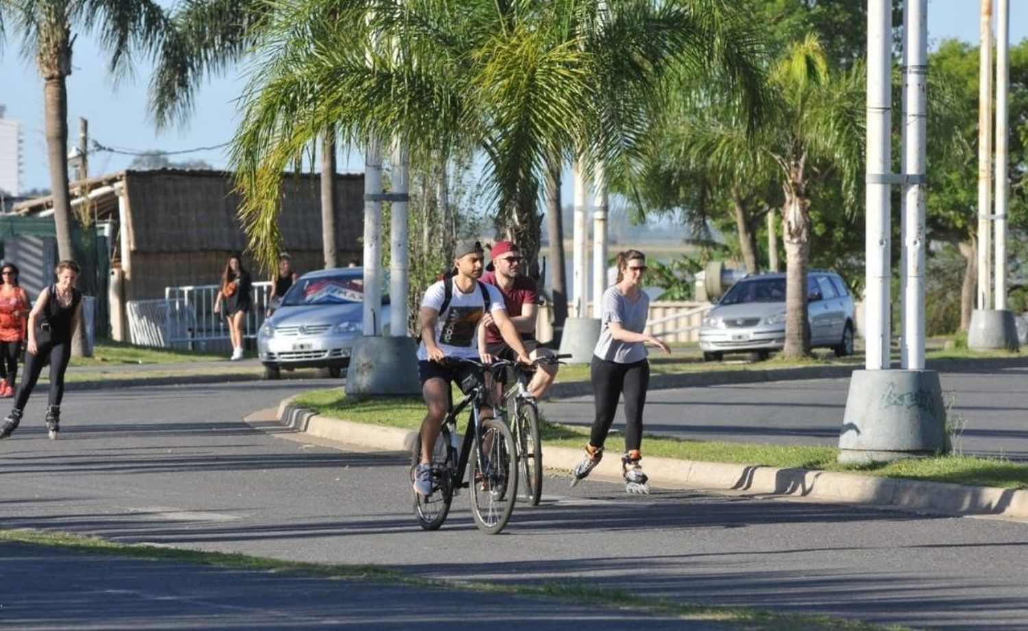 Sábado despejado en la ciudad de Santa Fe