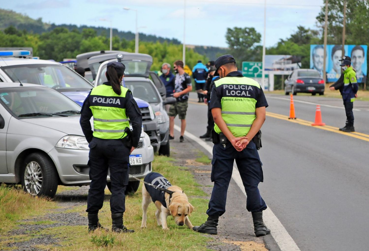 Secuestraron 30 cigarrillos de marihuana durante el operativo en La Vasconia