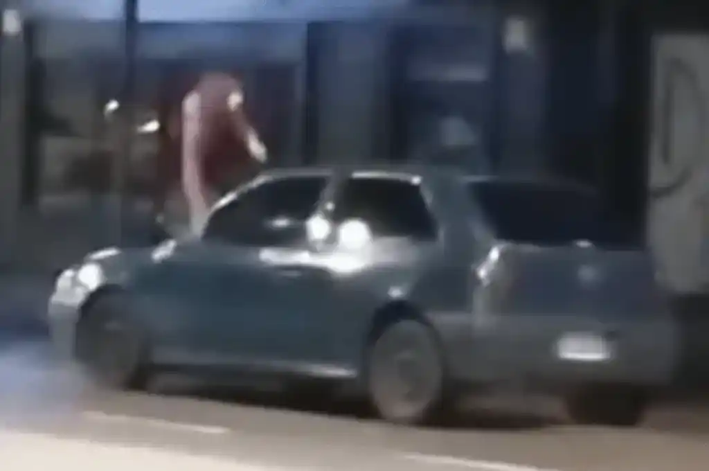 Cuando se dio cuenta de que estaba siendo filmada, pidió que dejaran de grabarla.