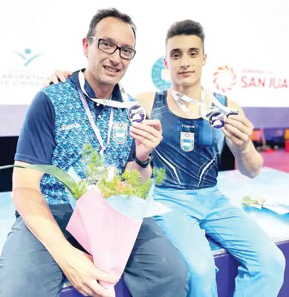 Santiago Mayol subcampeón sudamericano de Gimnasia