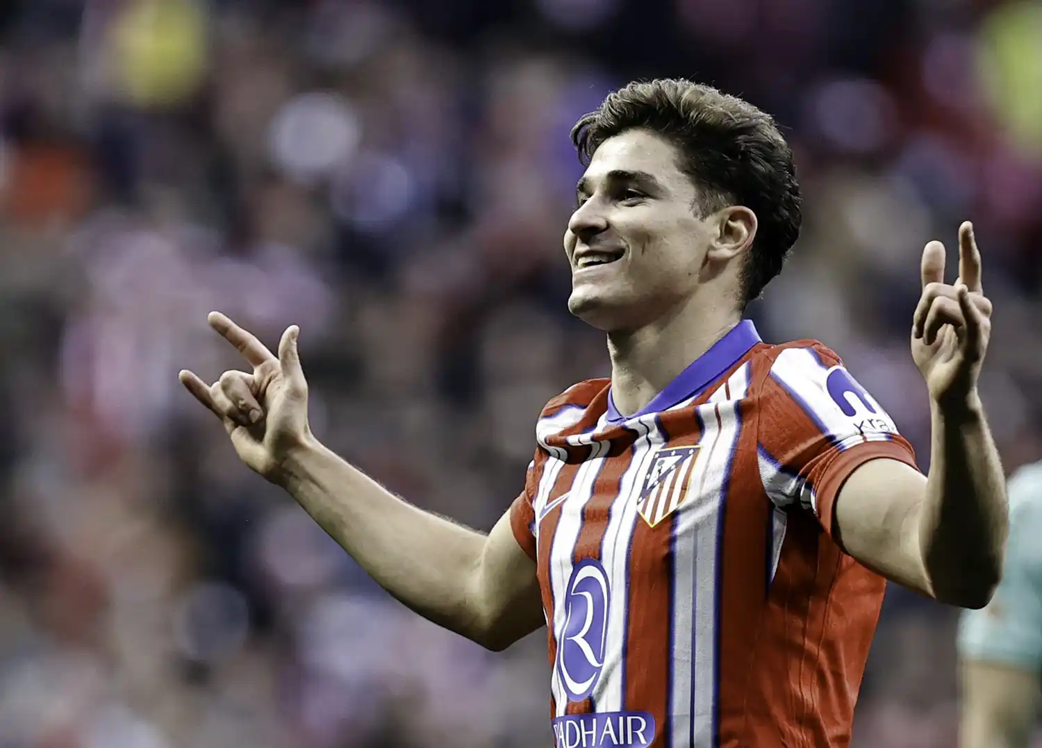 Álvarez, amigado con el gol.